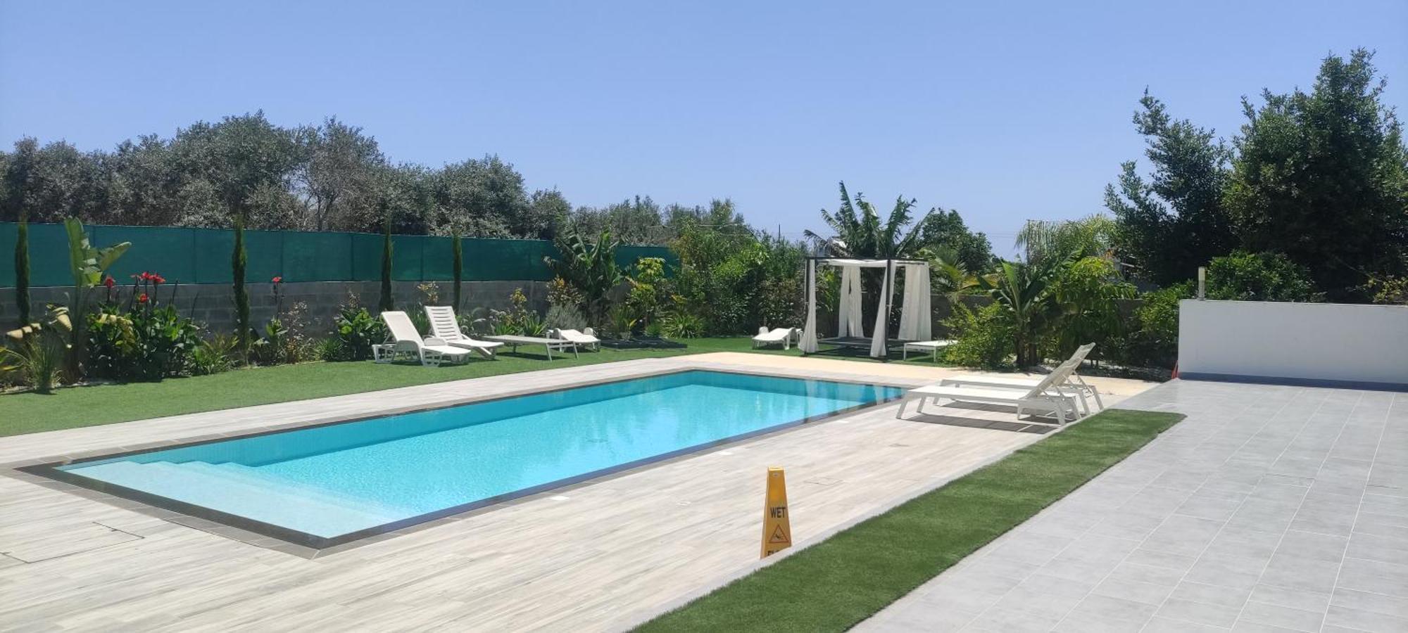 Kiti Village Villa, Cyprus, Salt-Water Pool, 6 Bedrooms, Larnaca Екстер'єр фото